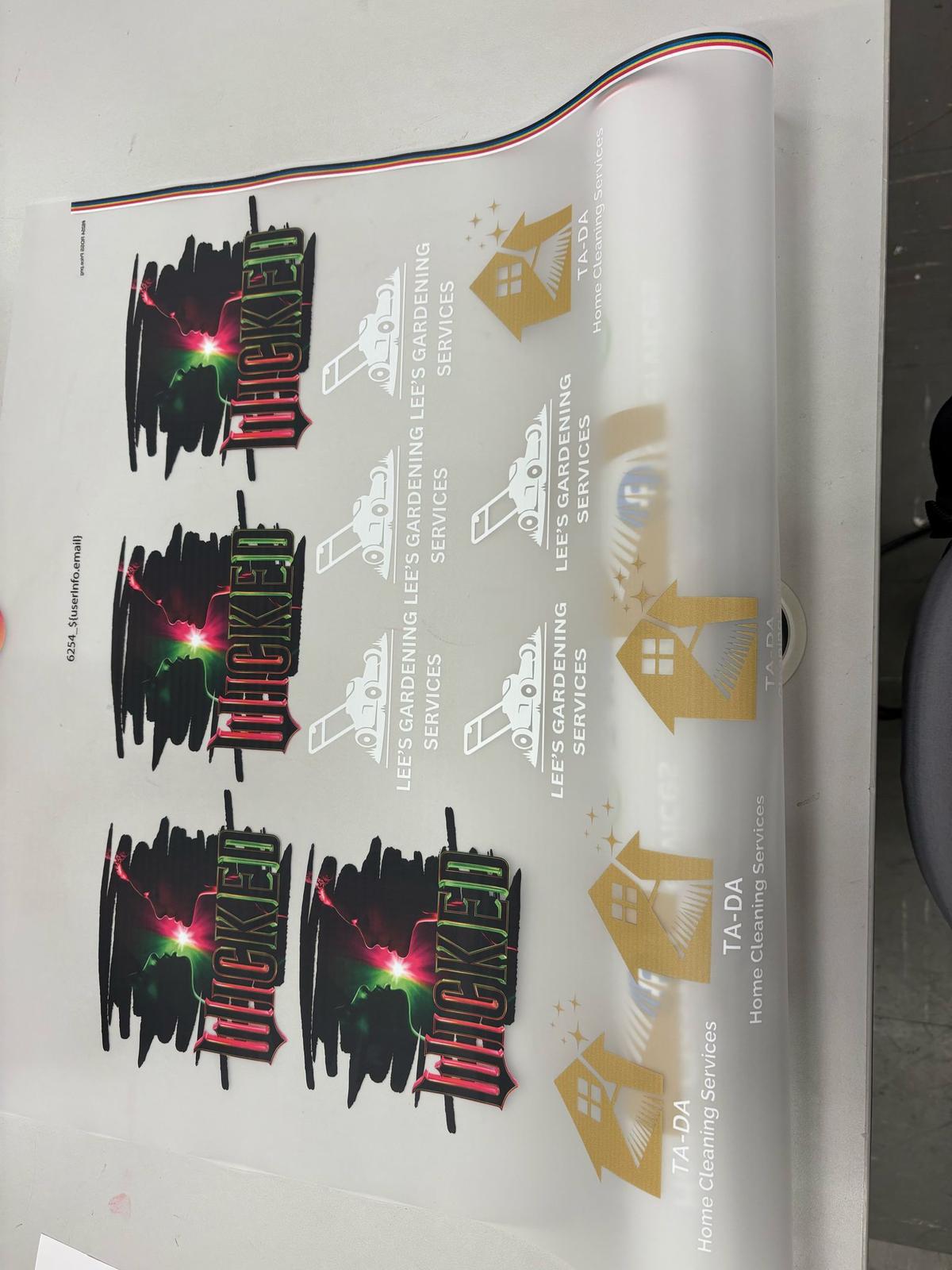 DTF Transfer Sheets - Gang Sheet Builder